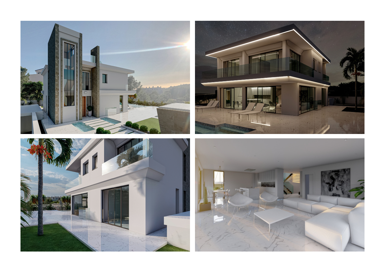 Spectacular luxury villa with a breathtaking views on a plot of 700 m2.